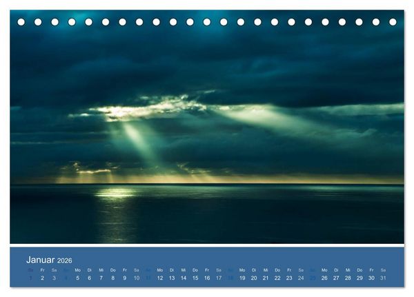 Produktbild: Mehr Meer (Tischkalender 2026 DIN A5 quer), CALVENDO Monatskalender