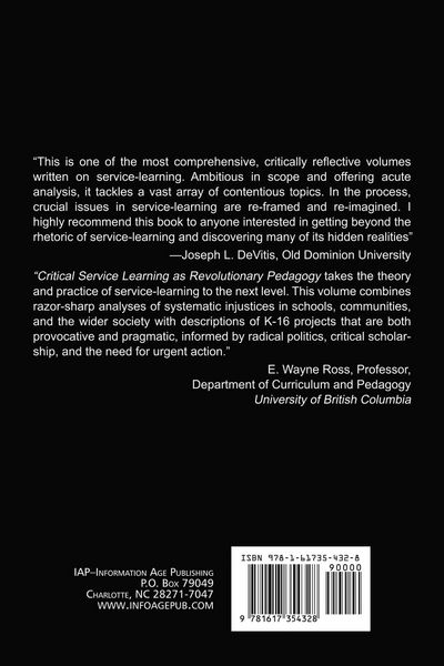 Produktbild: Critical-Service Learning as a Revolutionary Pedagogy