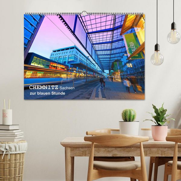 Produktbild: Chemnitz - Sachsen von seiner sch&ouml;nsten Seite (Wandkalender 2026 DIN A2 quer), CALVENDO Monatskalender
