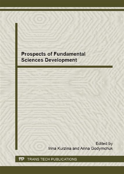 Produktbild: Prospects of Fundamental Sciences Development