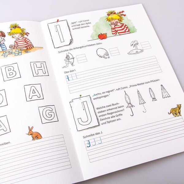 Produktbild: Conni Gelbe Reihe (Besch&auml;ftigungsbuch): Buchstaben schreiben
