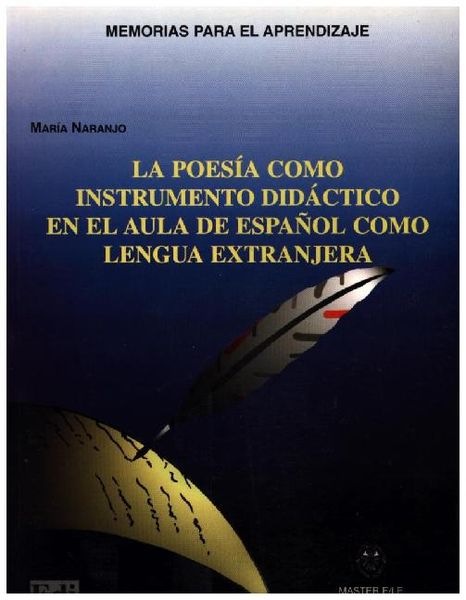 Produktbild: La poes&iacute;a como instrumento did&aacute;ctico en el aula de espa&ntilde;ol como lengua extranjera