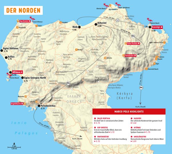 Produktbild: MARCO POLO Reisef&uuml;hrer Korfu