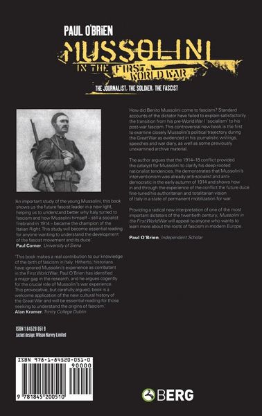 Produktbild: Mussolini in the First World War