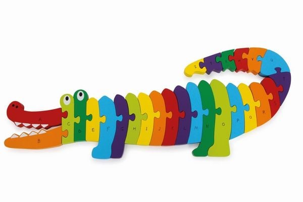Small foot 3425 - Puzzle Krokodil ABC