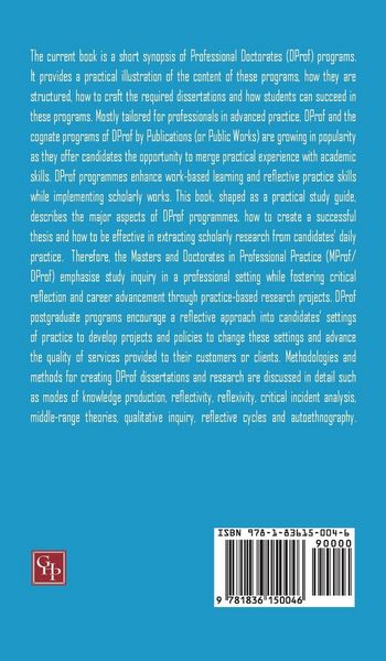 Produktbild: The Role Of Professional Doctorates in Advancing Higher Education and Work-Based Learning