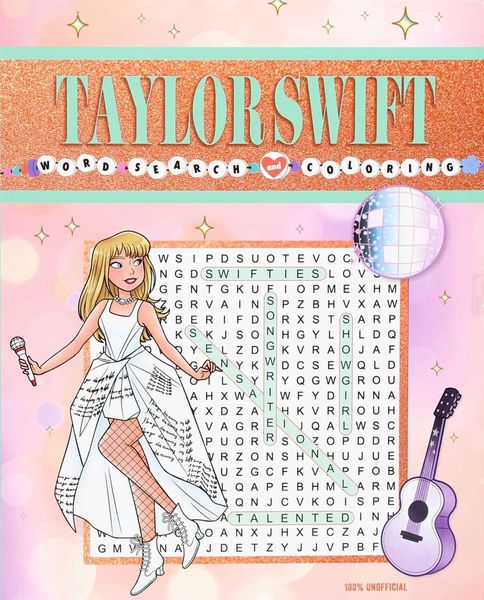 Produktbild: Taylor Swift Word Search and Coloring