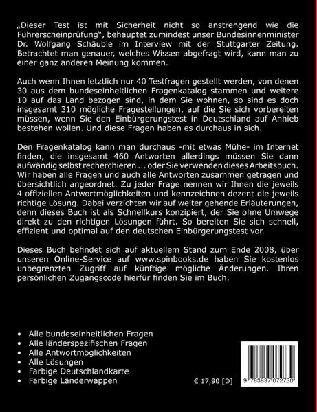 Produktbild: Der Einb&uuml;rgerungstest in Deutschland