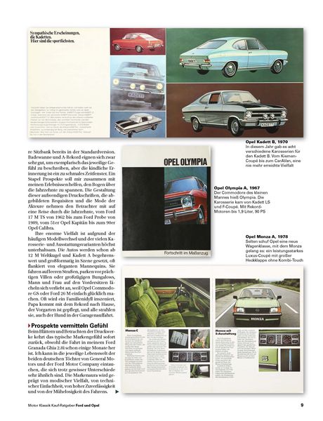 Produktbild: MotorKlassik Kauf-Ratgeber - Ford/Opel