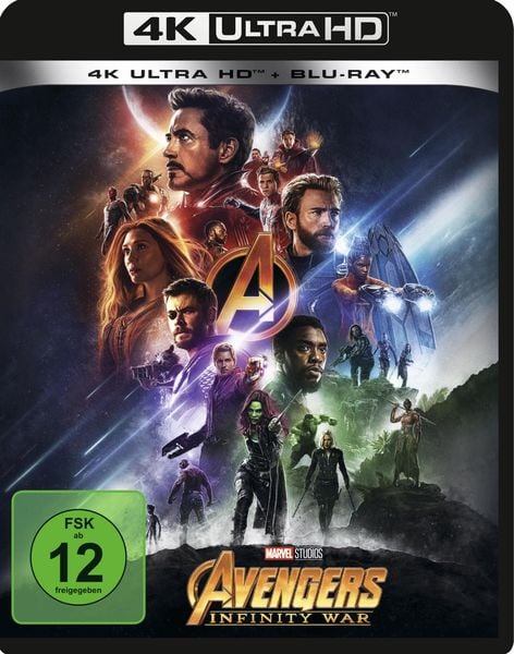 Produktbild: Marvel's The Avengers - Infinity War (4K Ultra HD) (+ Blu-ray 2D)