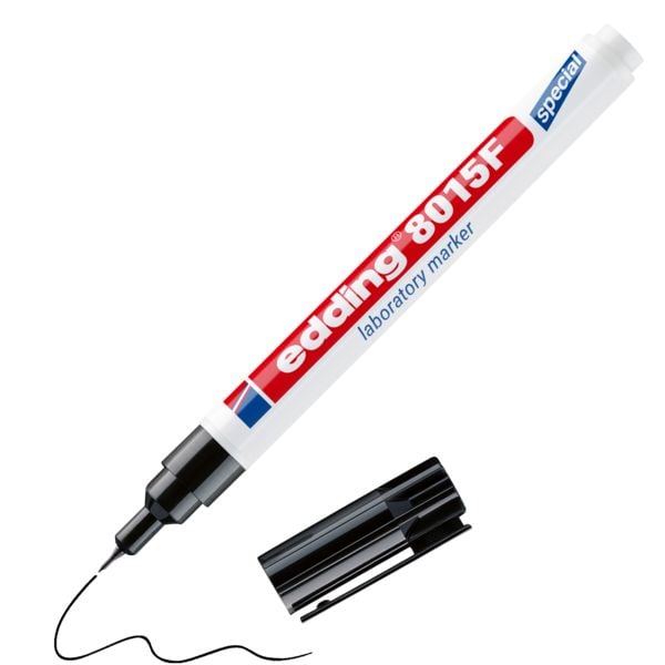 Produktbild: EDDING&reg; Labor Marker, schwarz 0,75 mm