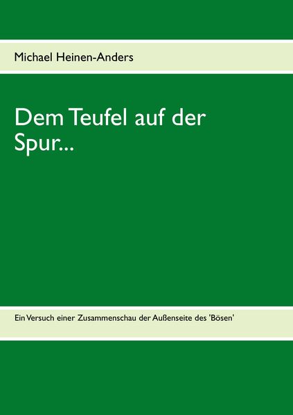 Produktbild: Dem Teufel auf der Spur...