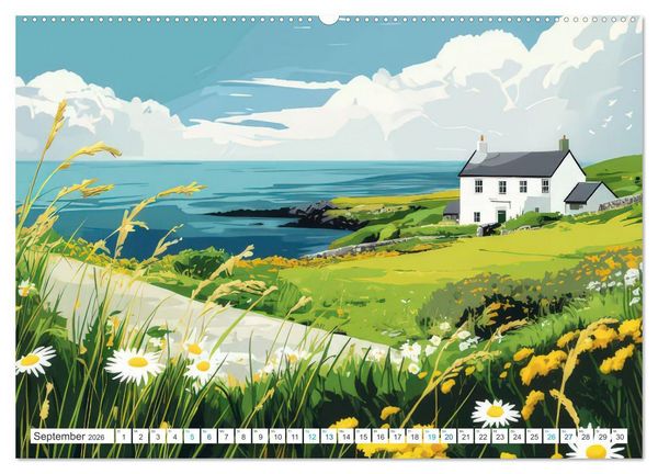 Produktbild: Europas Charme (hochwertiger Premium Wandkalender 2026 DIN A2 quer), Kunstdruck in Hochglanz