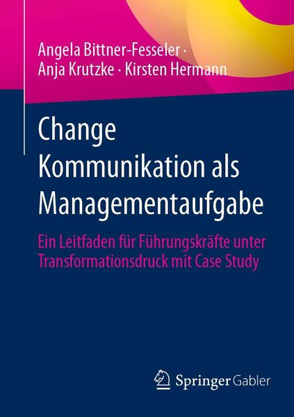 Produktbild: Change Kommunikation als Managementaufgabe