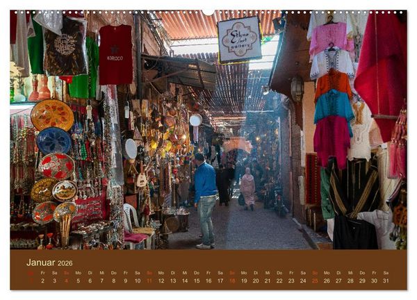 Produktbild: Marokko Impressionan (Wandkalender 2026 DIN A2 quer), CALVENDO Monatskalender