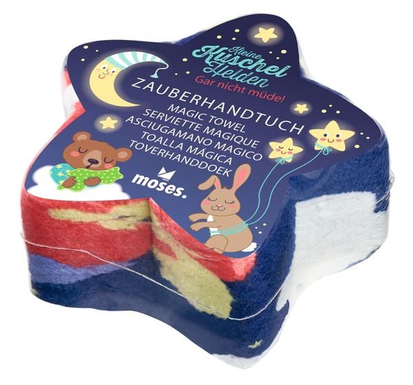 Produktbild: Kleine Kuschelhelden Zauberhandtuch