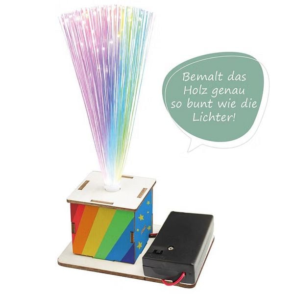 Produktbild: Fischertechnik 579986 - miniMINT, Light Weaver, Technik-Holzbausatz ab 8 Jahren