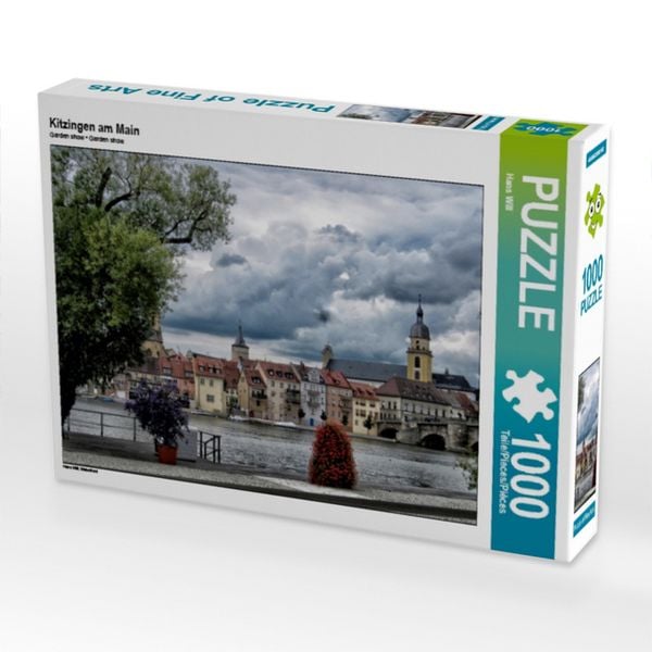Produktbild: CALVENDO Puzzle Kitzingen am Main | 1000 Teile Lege-Gr&ouml;&szlig;e 64x48cm Foto-Puzzle f&uuml;r gl&uuml;ckliche Stunden