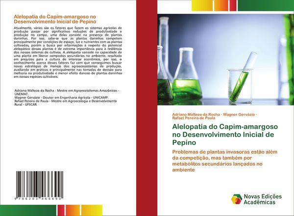 Produktbild: Alelopatia do Capim-amargoso no Desenvolvimento Inicial de Pepino