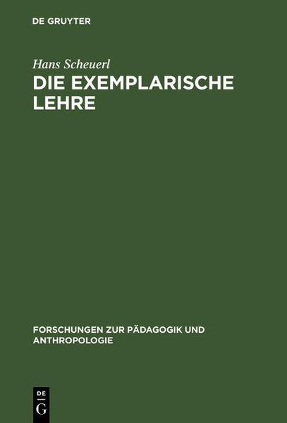 Produktbild: Die exemplarische Lehre