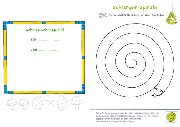 Produktbild: Mein lustiges Schnipp Schnapp Bastelbuch
