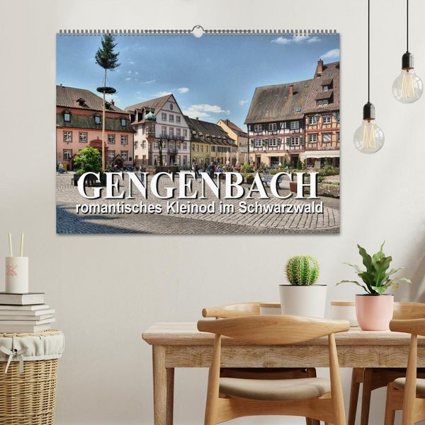 Produktbild: Gengenbach - romantisches Kleinod im Schwarzwald (Wandkalender 2026 DIN A2 quer), CALVENDO Monatskalender