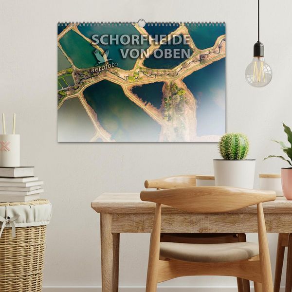 Produktbild: Schorfheide von oben (Wandkalender 2026 DIN A3 quer), CALVENDO Monatskalender