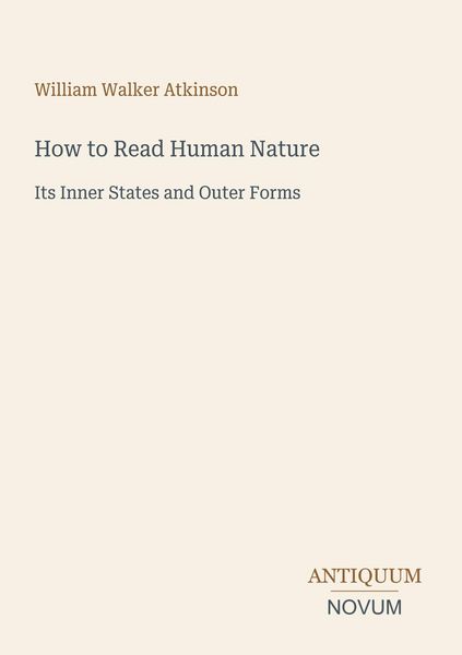 Produktbild: How to Read Human Nature