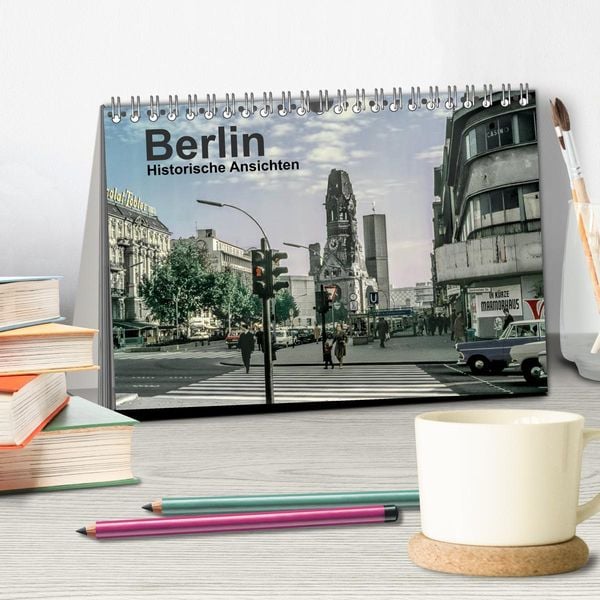 Produktbild: Berlin - Historische Ansichten (Tischkalender 2026 DIN A5 quer), CALVENDO Monatskalender