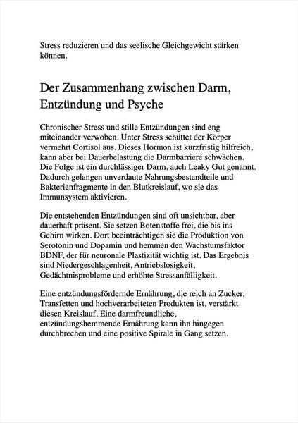 Produktbild: Gehirngewaschen Vom Darm