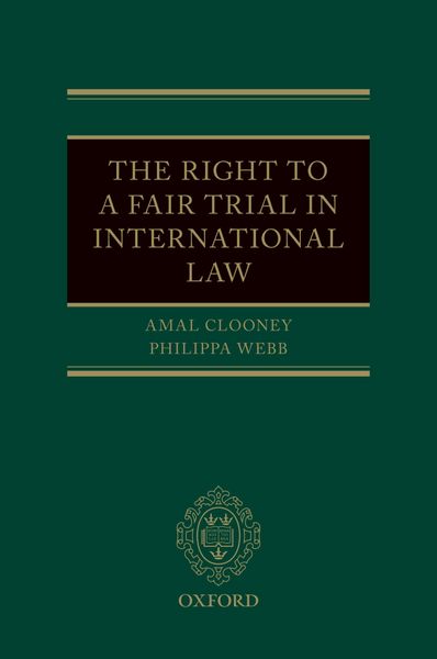 Produktbild: The Right to a Fair Trial in International Law