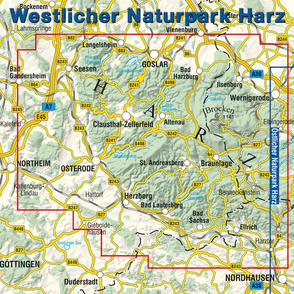 Produktbild: Westlicher Naturpark Harz
