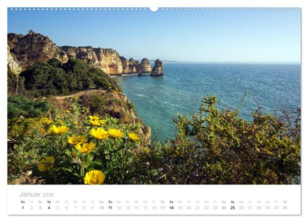 Produktbild: Portugal im Fr&uuml;hling (Wandkalender 2026 DIN A2 quer), CALVENDO Monatskalender