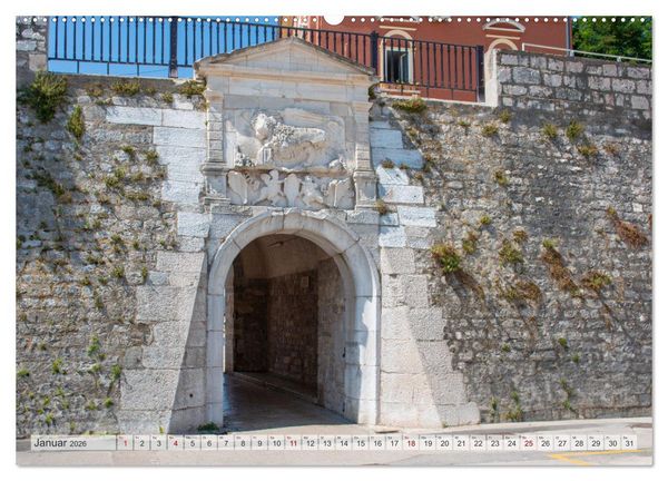 Produktbild: Zadar - R&ouml;mische Metropole in Kroatien (hochwertiger Premium Wandkalender 2026 DIN A2 quer), Kunstdruck in Hochglanz