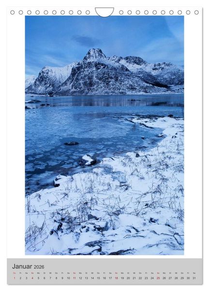 Produktbild: Bezauberndes Norwegen ~ Lofoten & Nordland ~ (Wandkalender 2026 DIN A4 hoch), CALVENDO Monatskalender