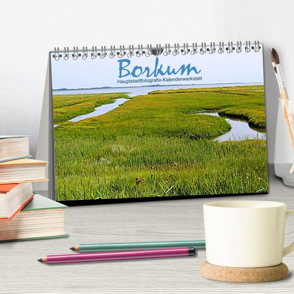 Produktbild: Borkum (Tischkalender 2026 DIN A5 quer), CALVENDO Monatskalender