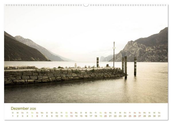 Produktbild: GARDASEE - das Nordufer (Wandkalender 2026 DIN A2 quer), CALVENDO Monatskalender