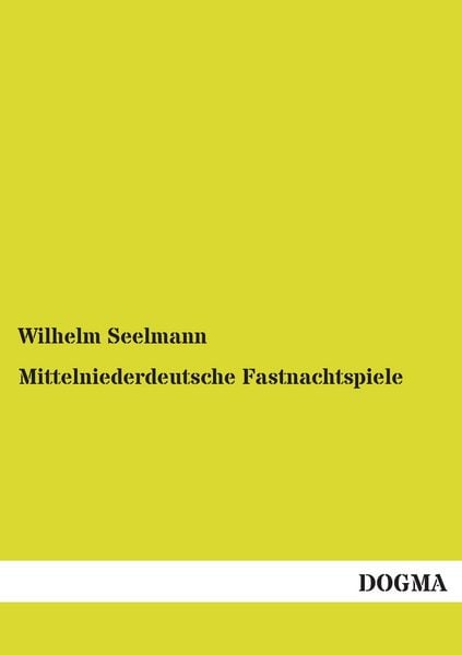 Produktbild: Mittelniederdeutsche Fastnachtspiele