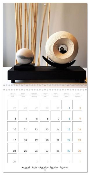Produktbild: Instant de qui&eacute;tude (Calendrier mural carr&eacute; 2026 30x30 cm) Calendrier double avec une page pour vos prises de notes