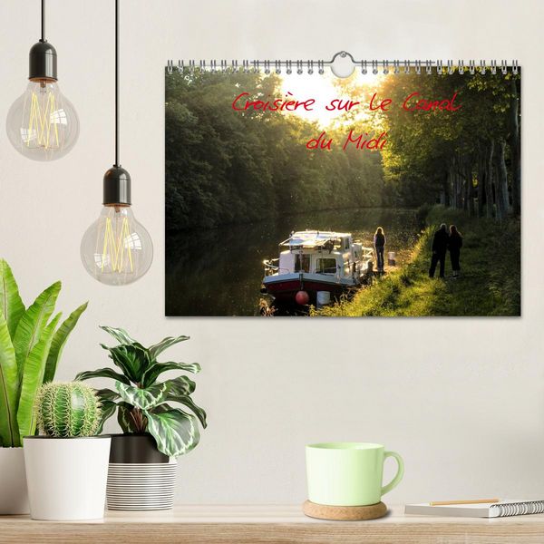 Produktbild: Croisi&egrave;re sur le Canal du Midi (Calendrier mural 2026 DIN A4 vertical), CALVENDO calendrier mensuel