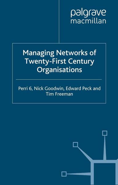 Produktbild: Managing Networks of Twenty-First Century Organisations