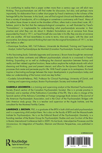 Produktbild: On Freud's ''Formulations on the Two Principles of Mental Functioning''