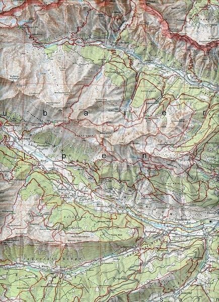 Produktbild: DAV Alpenvereinskarte 31/3 Brennerberge 1 : 50 000 Wegmarkierungen