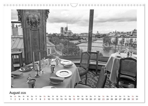 Produktbild: Paris vive la m&eacute;tropole (Wandkalender 2026 DIN A3 quer), CALVENDO Monatskalender