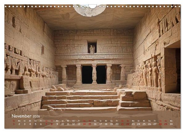 Produktbild: Faszination Maya: Einblicke in eine versunkene Welt (Wandkalender 2026 DIN A3 quer), CALVENDO Monatskalender