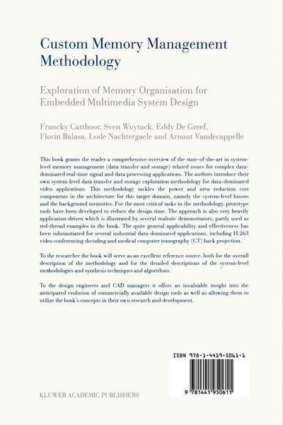 Produktbild: Custom Memory Management Methodology