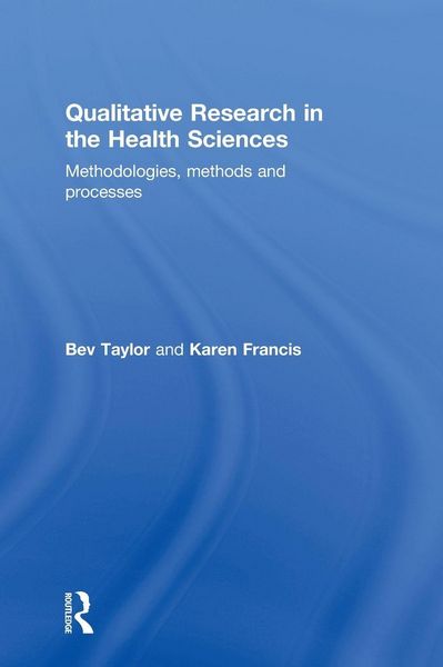 Produktbild: Qualitative Research in the Health Sciences