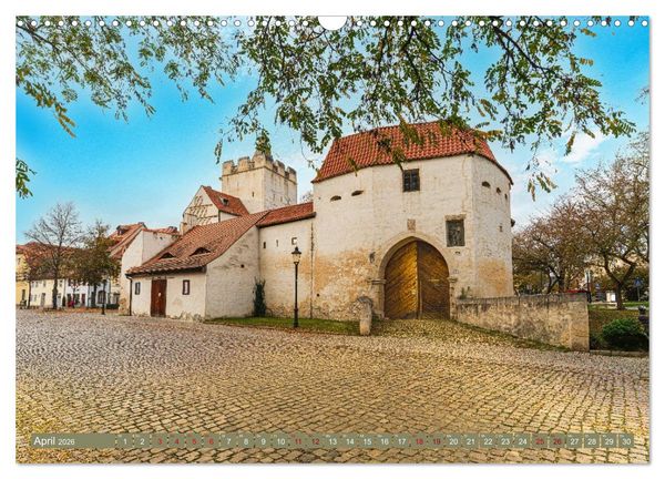Produktbild: Domstadt Naumburg, eine der sch&ouml;nsten St&auml;dte Mitteldeutschlands (Wandkalender 2026 DIN A3 quer), CALVENDO Monatskalender