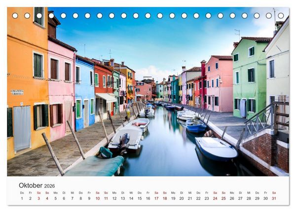 Produktbild: Italien - einzigartige Motive (Tischkalender 2026 DIN A5 quer), CALVENDO Monatskalender