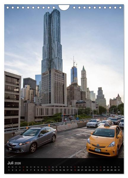 Produktbild: New York (Wandkalender 2026 DIN A4 hoch), CALVENDO Monatskalender
